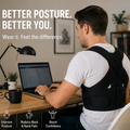 AlignWell Adjustable Posture Corrector & Lumbar Support Brace